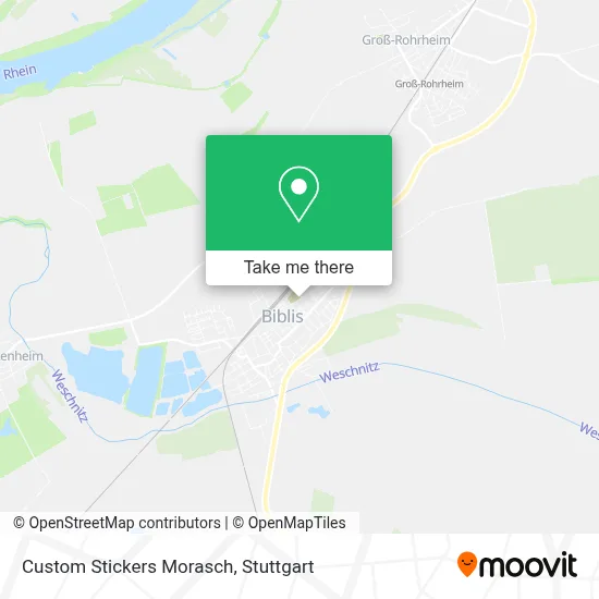 Custom Stickers Morasch map