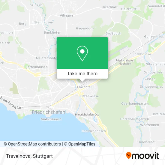 Travelnova map