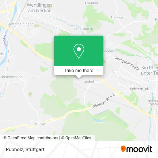Rübholz map