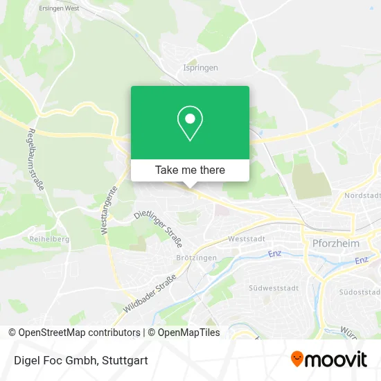Digel Foc Gmbh map