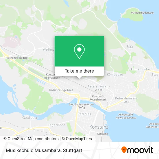 Musikschule Musambara map