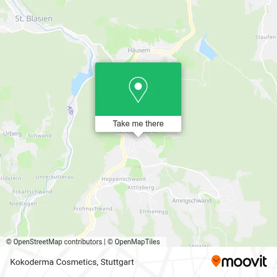 Kokoderma Cosmetics map