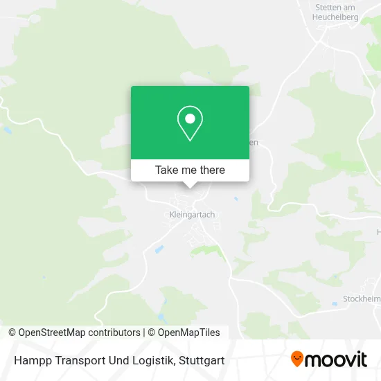 Hampp Transport Und Logistik map