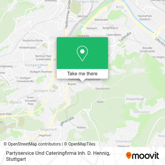 Partyservice Und Cateringfirma Inh. D. Hennig map