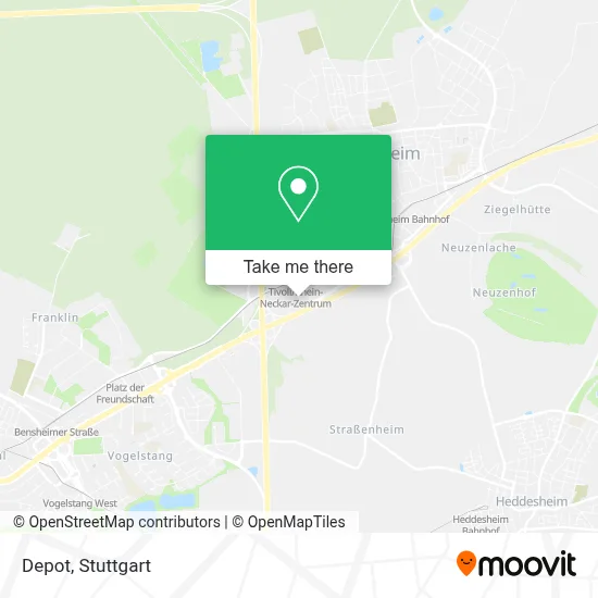 Depot map