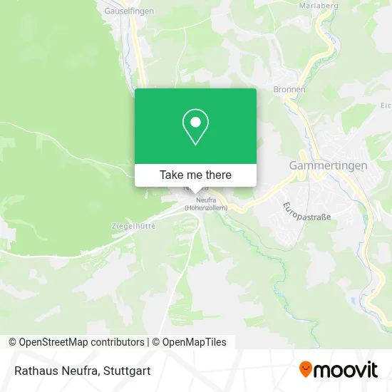 Rathaus Neufra map