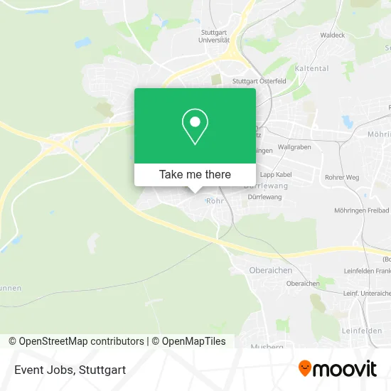 Event Jobs map