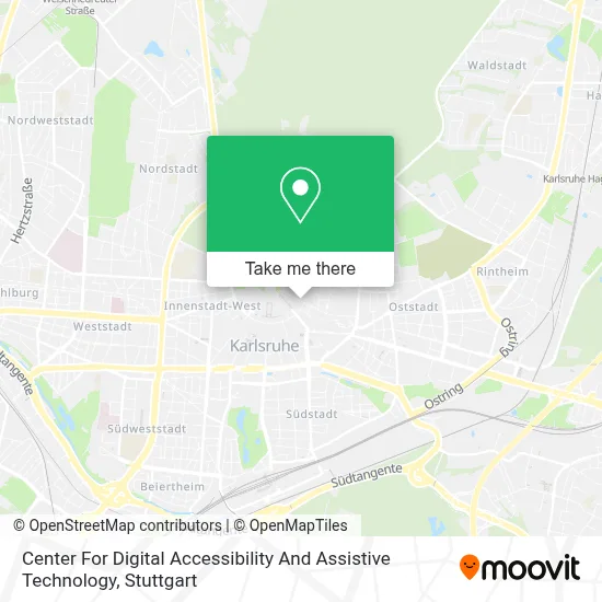 Center For Digital Accessibility And Assistive Technology map