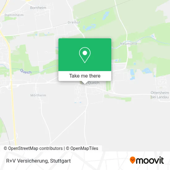 R+V Versicherung map