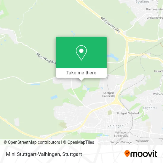 Mini Stuttgart-Vaihingen map