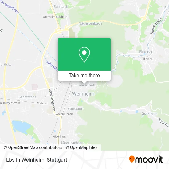 Lbs In Weinheim map
