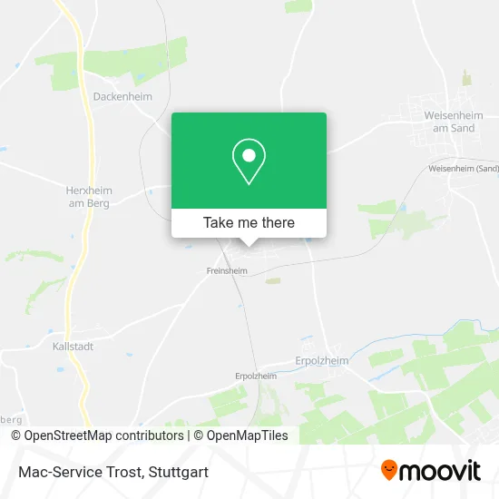 Mac-Service Trost map