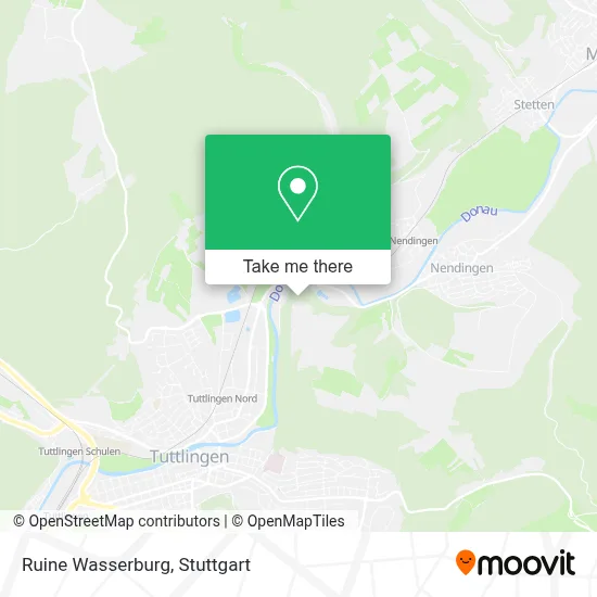 Ruine Wasserburg map