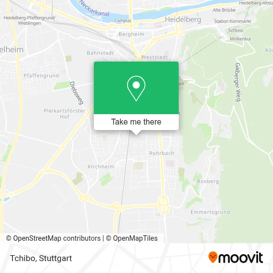 Tchibo map