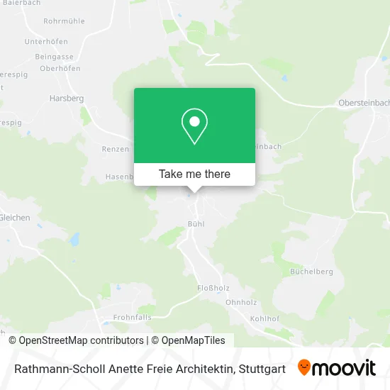 Rathmann-Scholl Anette Freie Architektin map