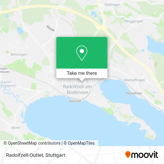 Radolfzell-Outlet map