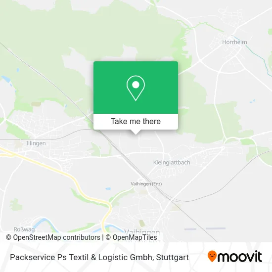 Packservice Ps Textil & Logistic Gmbh map