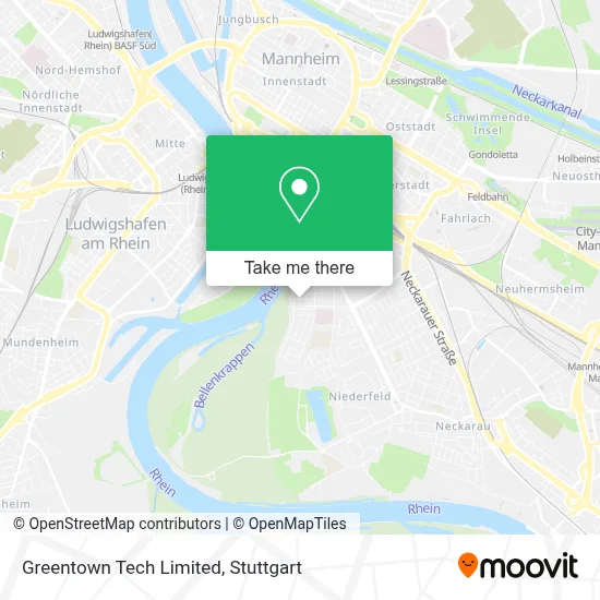Greentown Tech Limited map