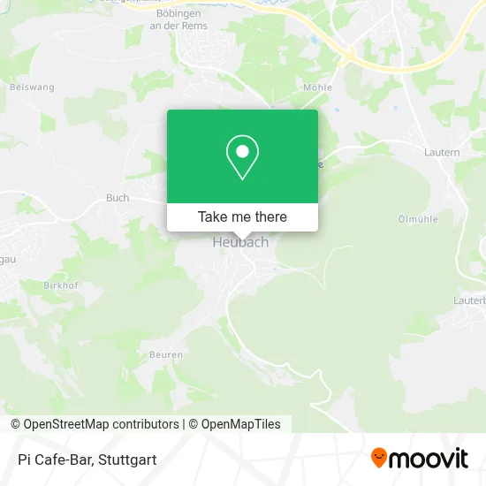 Pi Cafe-Bar map
