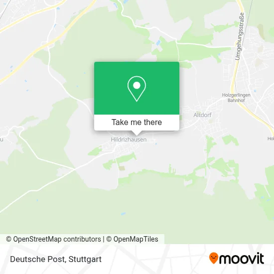 Deutsche Post map