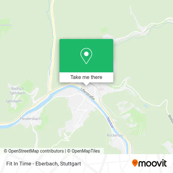 Fit In Time - Eberbach map