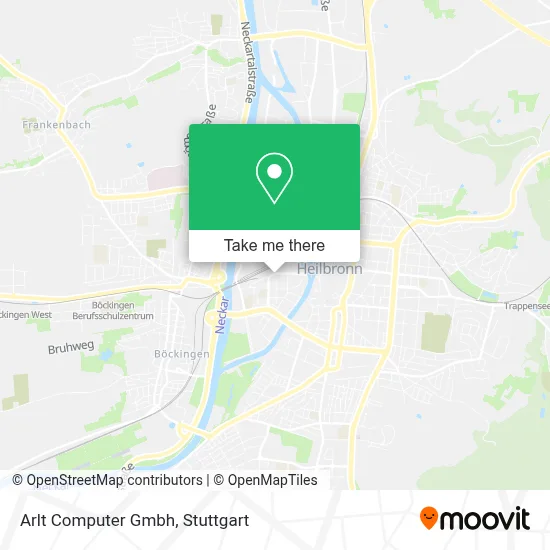 Arlt Computer Gmbh map