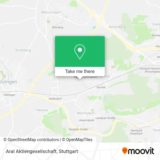 Aral Aktiengesellschaft map