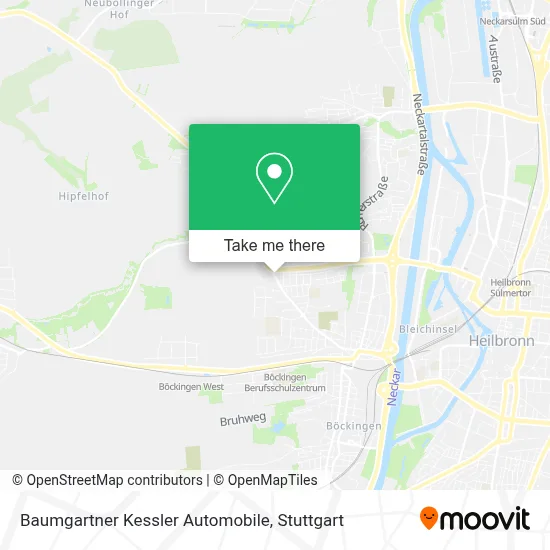 Baumgartner Kessler Automobile map