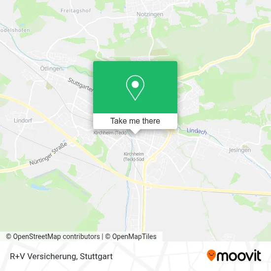 R+V Versicherung map