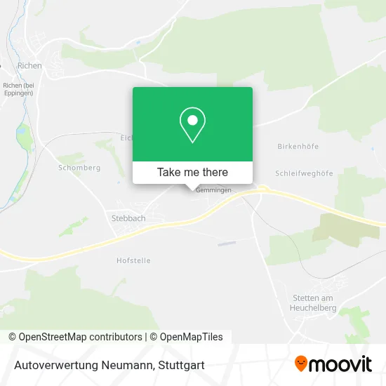 Autoverwertung Neumann map