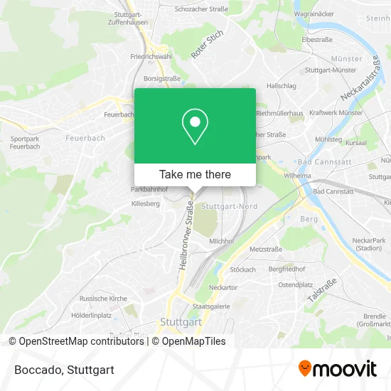 Boccado map