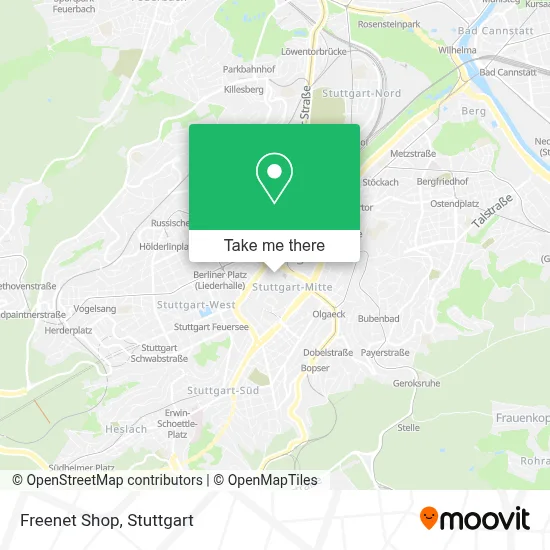 Freenet Shop map