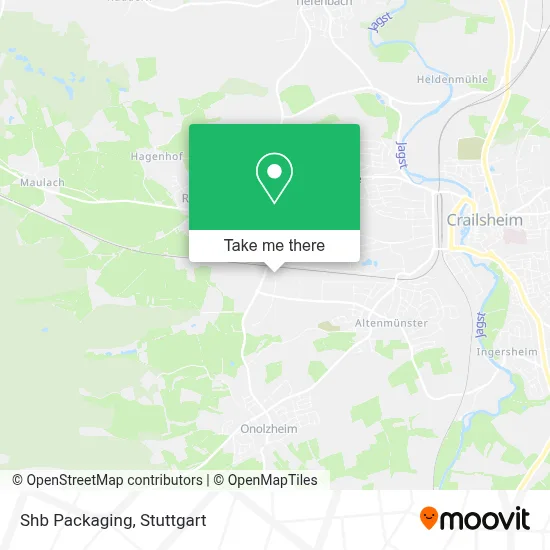 Shb Packaging map