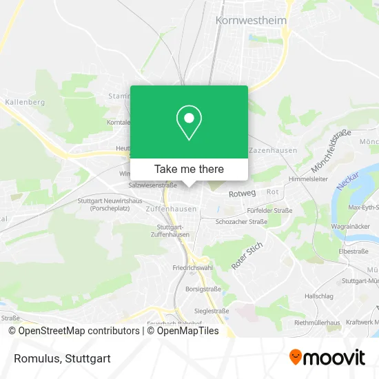 Romulus map