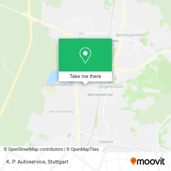 K. P. Autoservice map