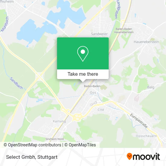 Select Gmbh map