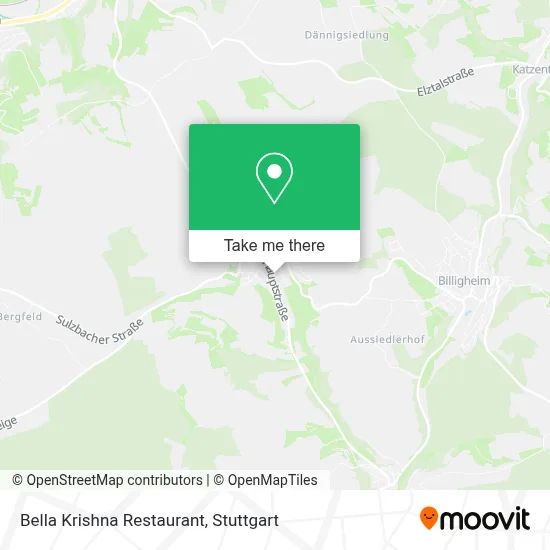Bella Krishna Restaurant map