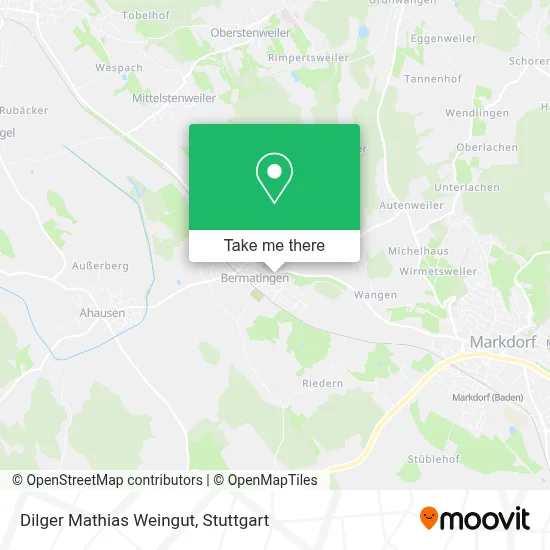 Dilger Mathias Weingut map