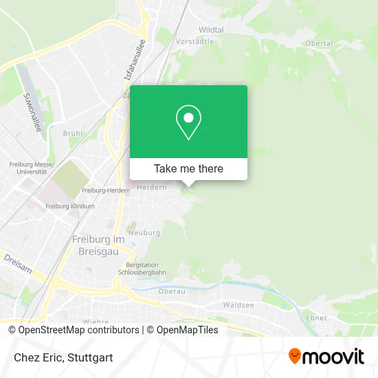 Chez Eric map