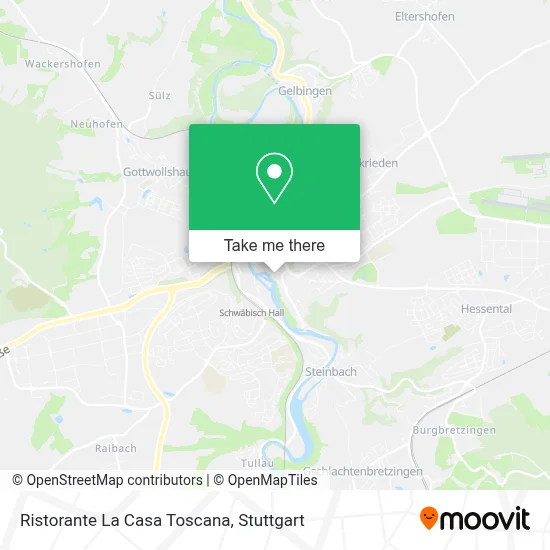 Ristorante La Casa Toscana map