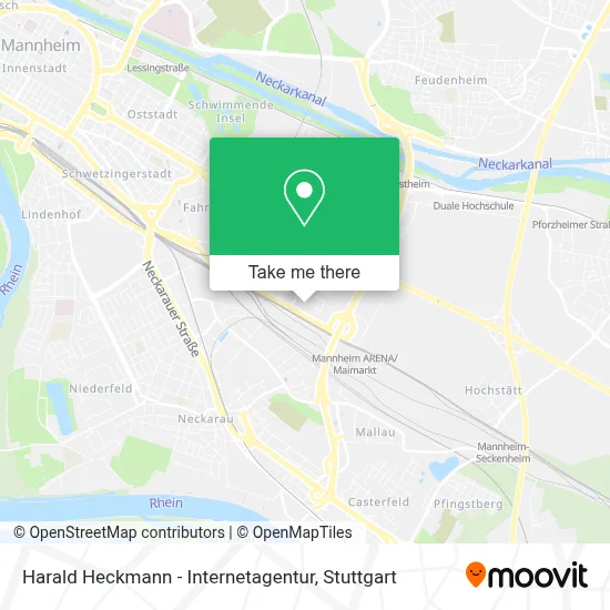 Harald Heckmann - Internetagentur map