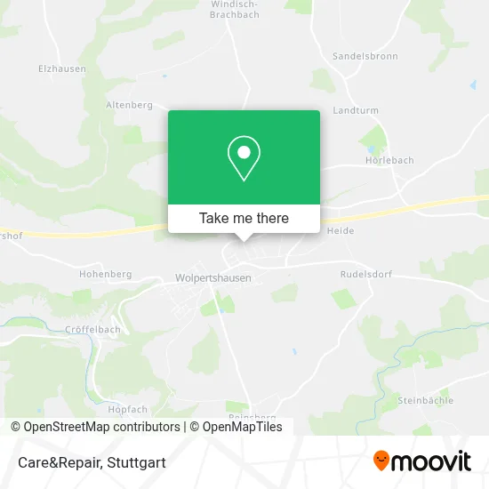 Care&Repair map