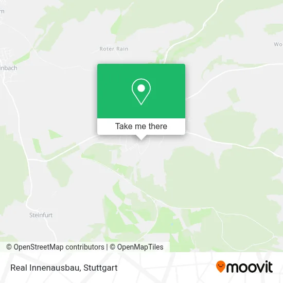 Real Innenausbau map