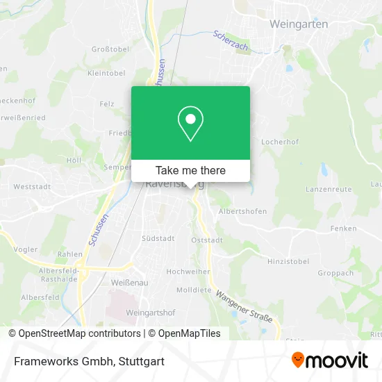 Frameworks Gmbh map