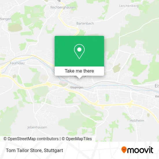 Tom Tailor Store map