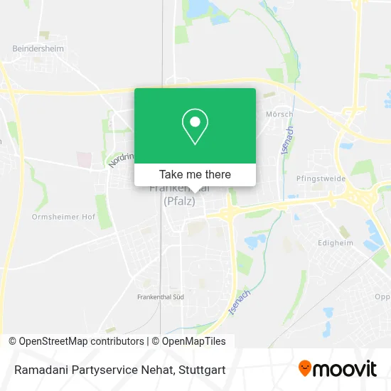 Ramadani Partyservice Nehat map