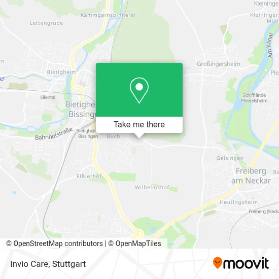 Invio Care map