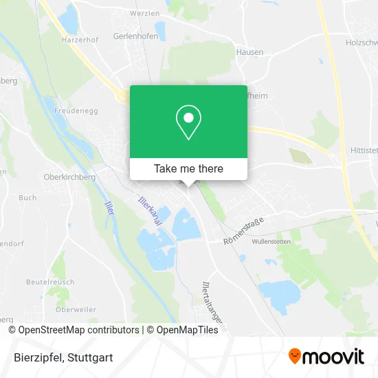 Bierzipfel map