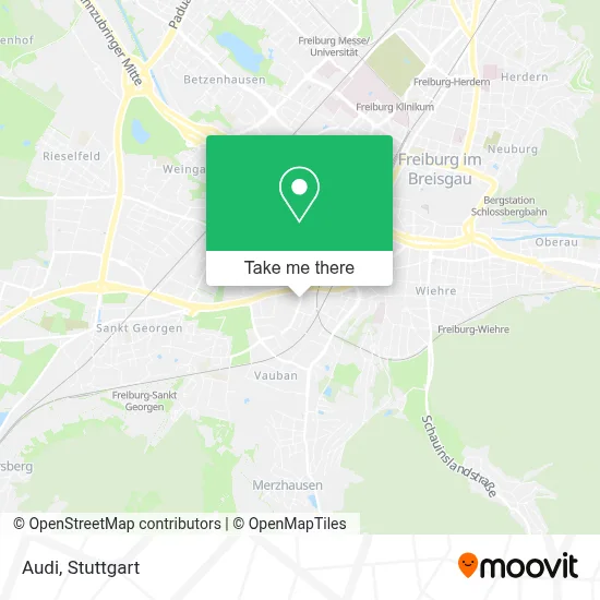 Audi map