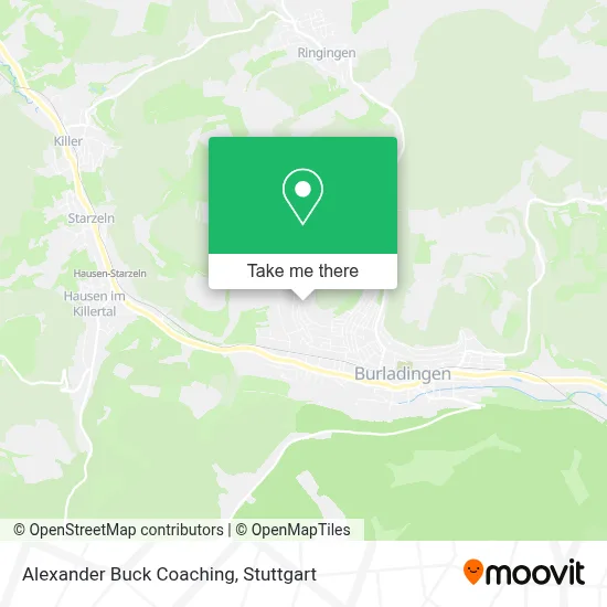 Alexander Buck Coaching map